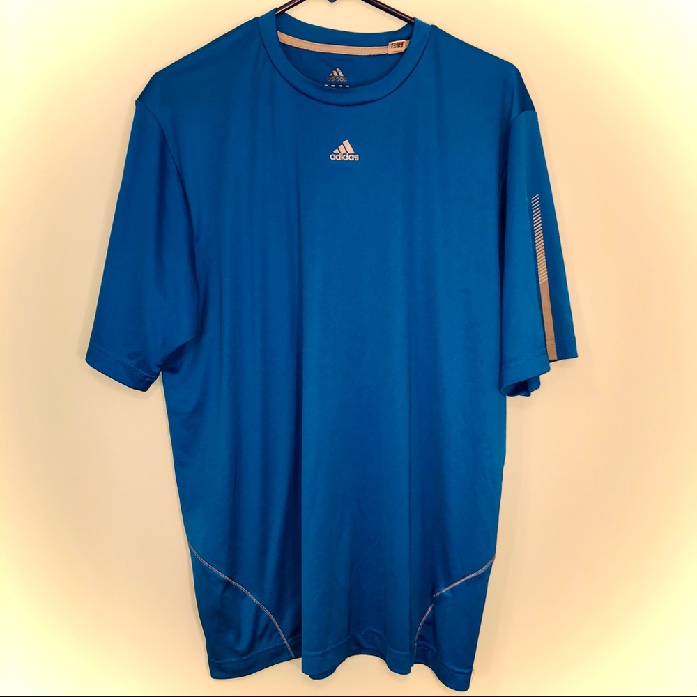Adidas shirt! men’s blue workout shirt size XL!